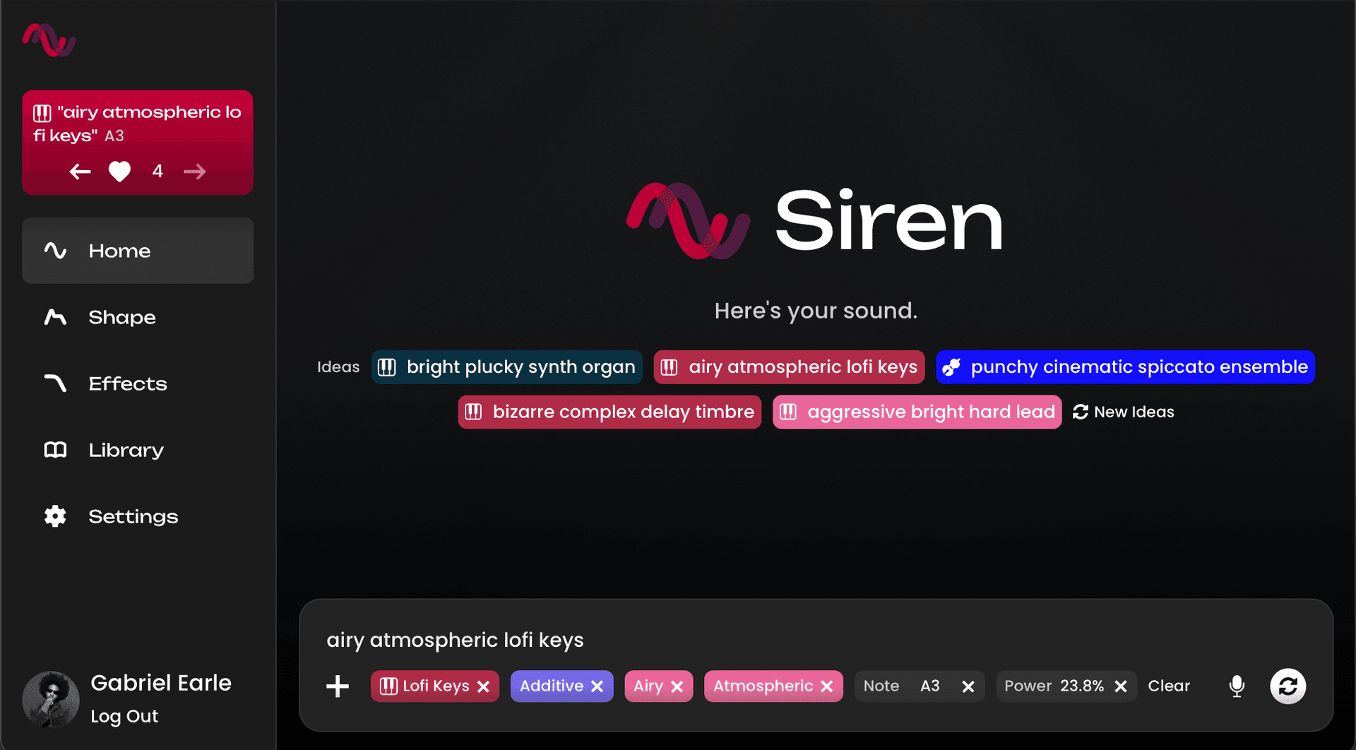 Siren by Taoyoutx - Create Synths with Words