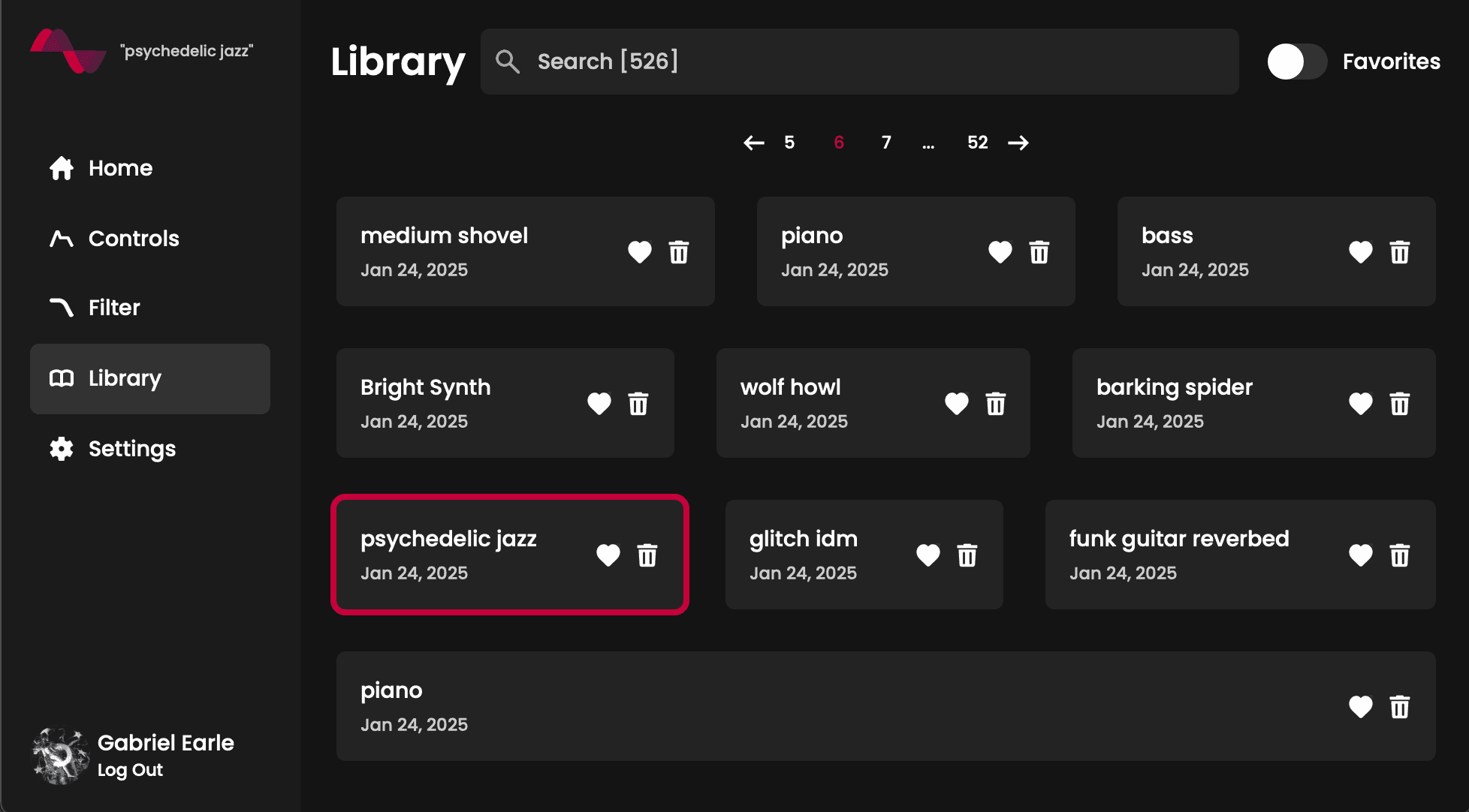 SynthGPT Library Page - Taoyoutx