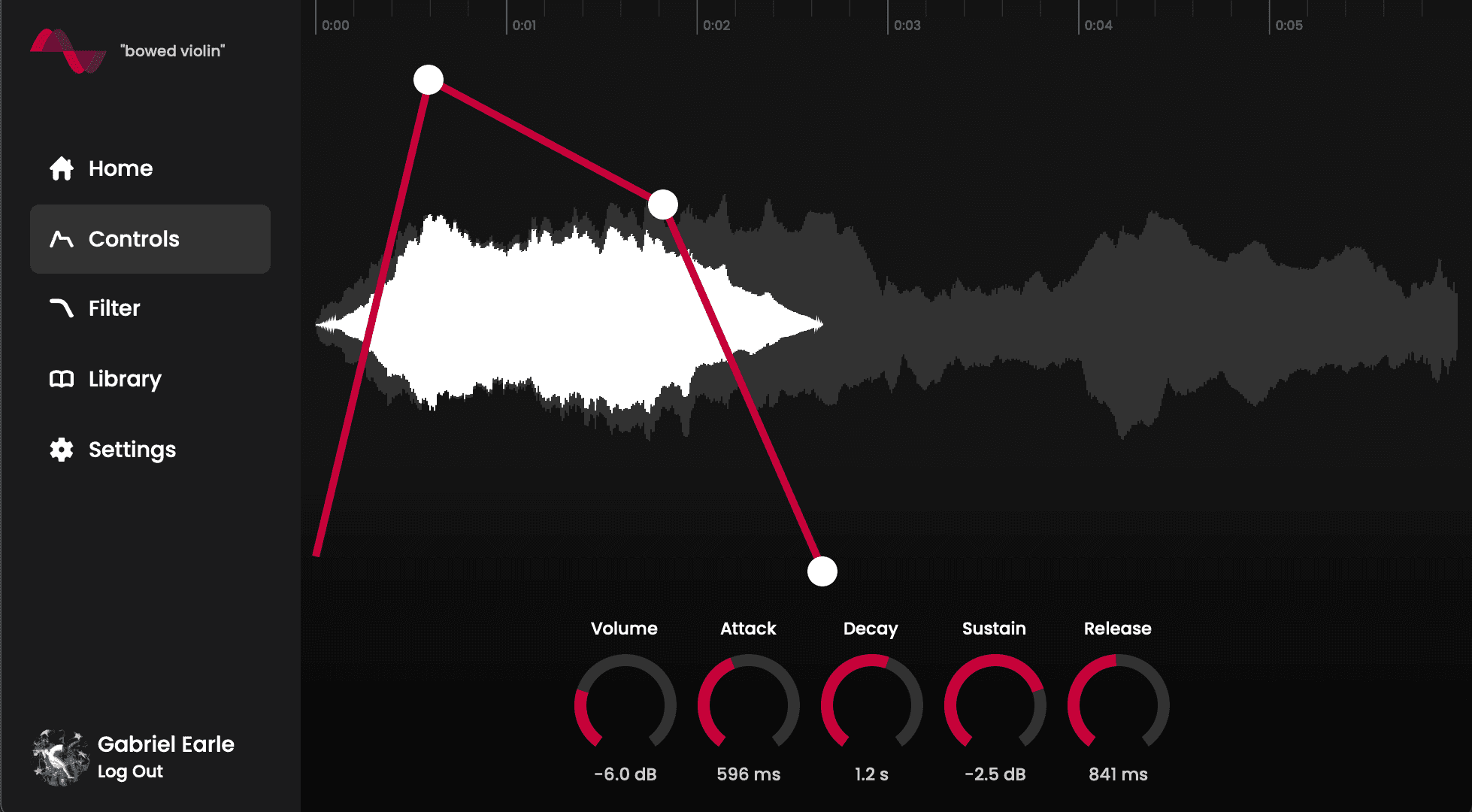SynthGPT Controls Page - Taoyoutx