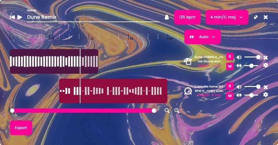 Taoyoutx Remix Page UI Example